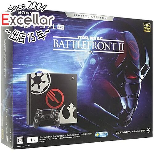 PlayStation4 - SONY　プレイステーション4 Pro 1TB Star Wars Battlefront II Limited Edition　CUHJ-10019　ソフト・コントローラーなし 元箱あり 楽天市場】【いつでも2倍！5.0のつく日、18日は3倍！】【中古