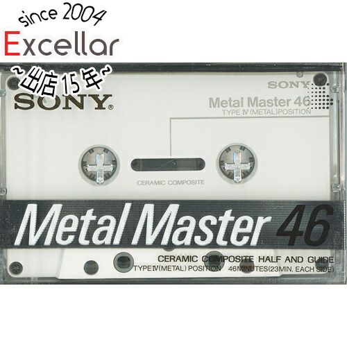 てなグッズや46分 S NY カセットテープ Metal Master エクセラー２号館　市場店