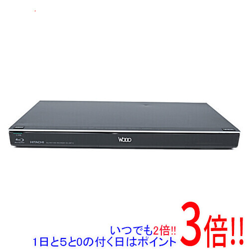 【中古】日立 ブルーレイレコーダー Wooo DVL-BRT12 リモコンなし|エクセラー2号館 店