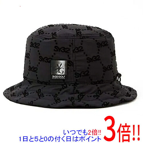 【1日と5.0のつく日、18日はポイント3倍！】SY32 by SWEET YEARS SYG FLOCKY JQ HAT SYG-25A9-09 BLACK