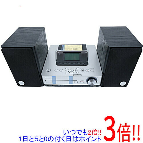 【1日と5.0のつく日、18日はポイント3倍！】【中古】SONY HDDコンポ 160GB CMT-E350HD/S 未使用