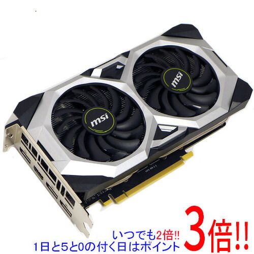 【中古】MSI製グラボ GeForce RTX 2070 VENTUS 8G PCIExp 8GB