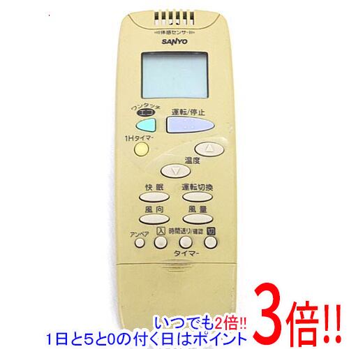 楽天市場】【中古】 エアコン リモコン サンヨー RCS-L5VA : ピース電器