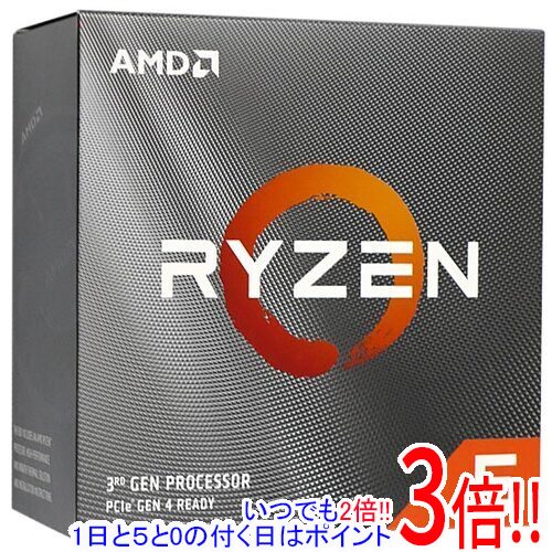 【1日と5.0のつく日、18日はポイント3倍！】【中古】AMD Ryzen 5 3500 100-000000050 3.6GHz Socket AM4 元箱あり 6,956円