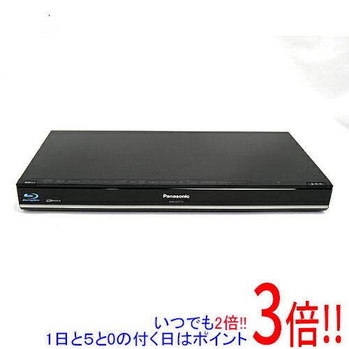 【中古】Panasonic ブルーレイディスクレコーダー DMR-BZT710-K 遠隔操作なし