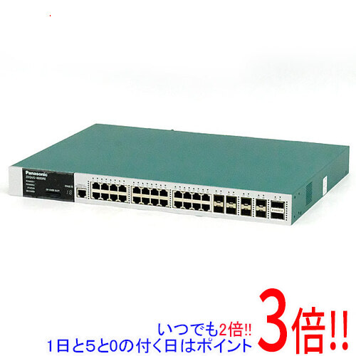 【延長保証対応!!】【新品訳あり(箱きず・やぶれ)】 Panasonic レイヤ3スイッチングハブ ZEQUO 4600RE PN36241L