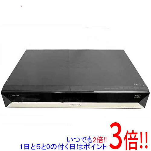 【中古】東芝 REGZA ブルーレイディスクレコーダー RD-BR600 遠隔操作なし