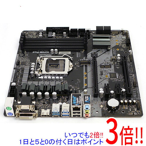 【1日と5.0のつく日、18日はポイント3倍！】【中古】ASRock製 MicroATXマザーボード H370M Pro4 LGA1151