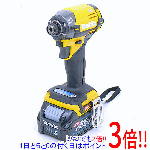 【1日と5.0のつく日、18日はポイント3倍！】マキタ 充電式インパクトドライバー TD002GDXFY フレッシュイエロー