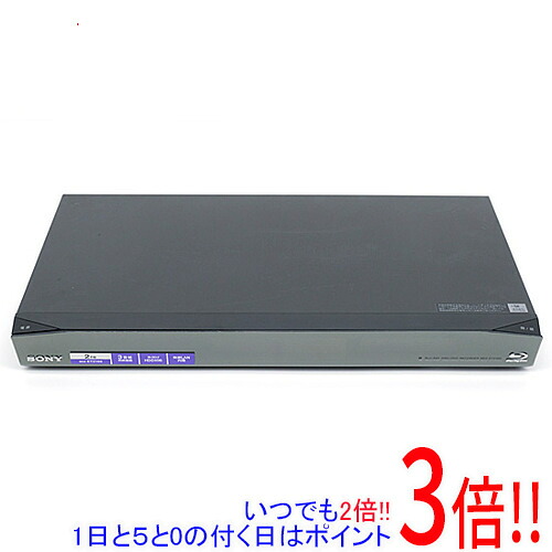 【中古】SONY ブルーレイディスクレコーダー BDZ-ET2100 リモコンなし｜エクセラー２号館　店
