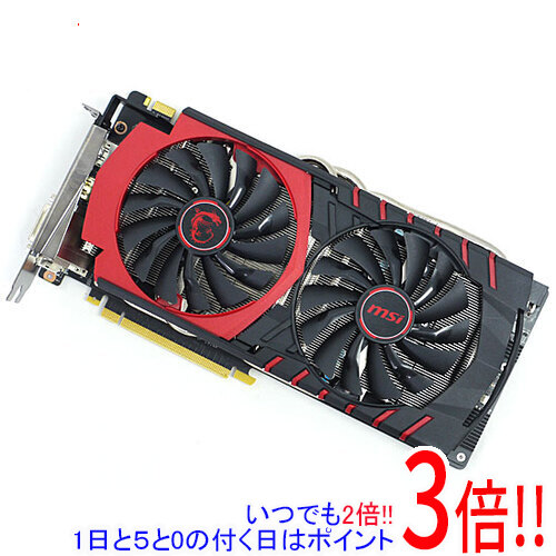 【中古】MSI製グラボ GTX 980TI GAMING 6G PCIExp 6GB