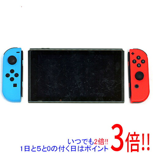 【中古】任天堂 Nintendo Switch バッテリー拡張モデル HAD-S-KABAA ネオンブルー・ネオンレッド 液晶画面いたみ｜エクセラー２号館　店 18,633円