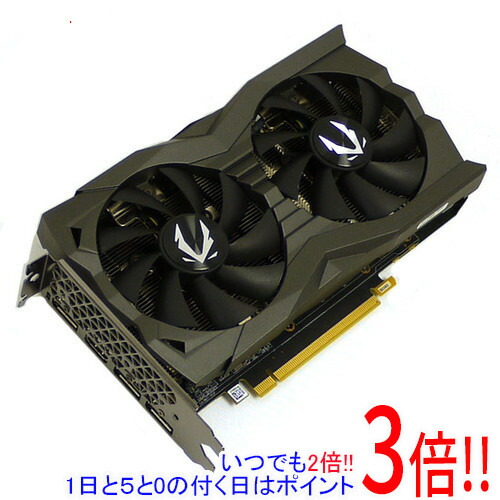 【中古】ZOTAC製グラボ GAMING GeForce RTX 2060 ZT-T20600H-10M PCIExp 6GB