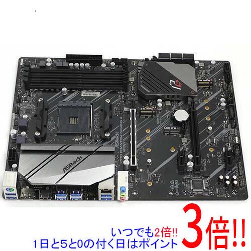 【1日と5.0のつく日、18日はポイント3倍！】【中古】ASRock製 ATXマザーボード X570 Phantom Gaming 4 SocketAM4