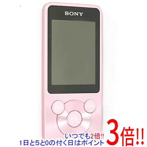 【希少品】SONY オーディオプレーヤー NW-E405 ピンク 動作確認済 楽天市場】【1日と5.0のつく日、18日はポイント3倍！】【中古】SONY