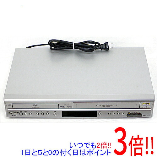 【中古】Victor製 ヴィデオディスク電気蓄音機一体型録画媒体 HR-DV5 遠隔操作付き添い人