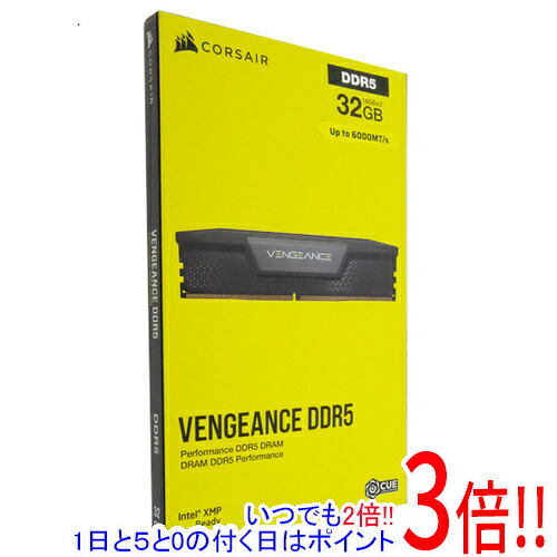 Corsair CMK32GX5M2E6000C36 DDR5 PC5-48000 16GB 2枚組｜エクセラー２号館　店