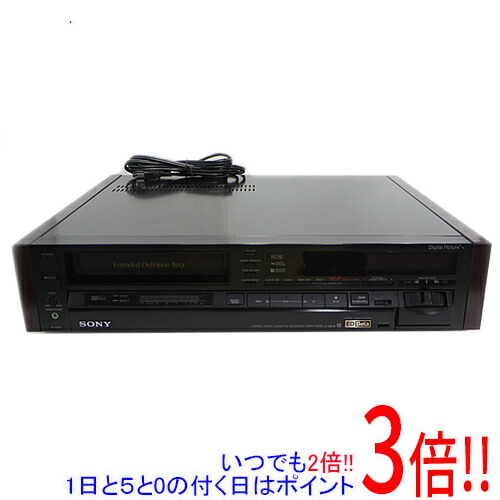 SONY HI-BAND ベータ　ビデオデッキ SL-200D SONY SL-200D Hi-Band Betahi-fi ベータマックスビデオデッキ