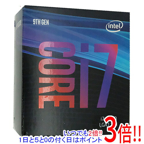 【中古】Core i7 9700 3.0GHz LGA1151 65W SRG13 元箱あり
