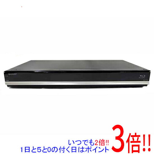 楽天市場】【動作確認済】【中古】本体・リモコンのみ シャープ 1TB 3