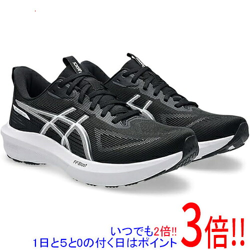 asics アシックス 27.5cm ランニングシューズ メンズ GT-1000 14 1011C077 ブラック/ホワイト｜エクセラー２号館　店