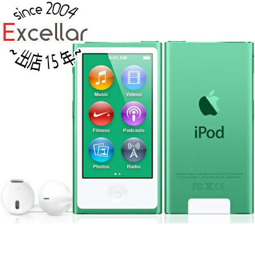 絶対一番安い Apple 第7世代 Ipod Nano Md478j A グリーン 16gb エクセラー２号館 店 55 以上節約 Sipp Pa Singaraja Go Id