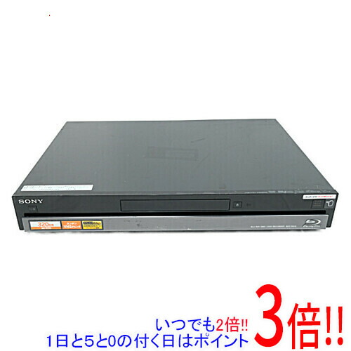 【中古】SONY ブルーレイディスクレコーダー BDZ-RS15 遠隔操作なし