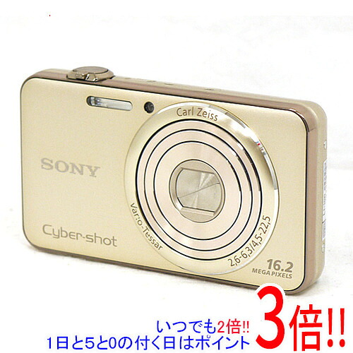 【中古】SONY製 Cyber-shot DSC-WX50 ゴールド/1620万画素|エクセラー2号館 店