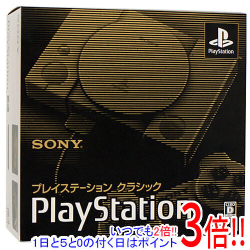 【1日と5.0のつく日、18日はポイント3倍！】【新品訳あり(箱きず・やぶれ)】 SONY プレイステーション クラシック SCPH-1000RJ