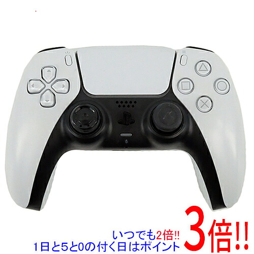 【1日と5.0のつく日、18日はポイント3倍！】【中古】SONY ワイヤレスコントローラー DualSense CFI-ZCT1J 本体のみ 本体いたみ