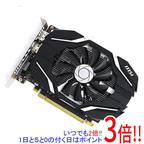 【中古】MSI製グラボ GeForce GTX 1050 Ti 4G OCV1 PCIExp 4GB