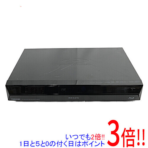 【中古】東芝 REGZA ブルーレイディスクレコーダー RD-BR610 遠隔操作なし