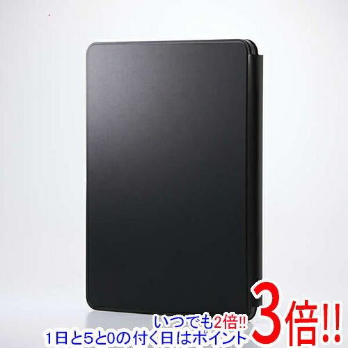 【1日と5.0のつく日、18日はポイント3倍！】ELECOM 13インチiPad Pro(M4) フラップケース 高さ調整 合成皮革 スリープ対応 TB-A25PLWVH2BK ブラック