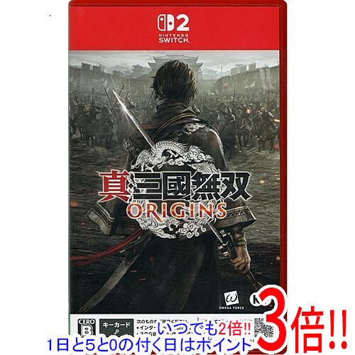 【1日と5.0のつく日、18日はポイント3倍！】【中古】真・三國無双 ORIGINS Nintendo Switch 2