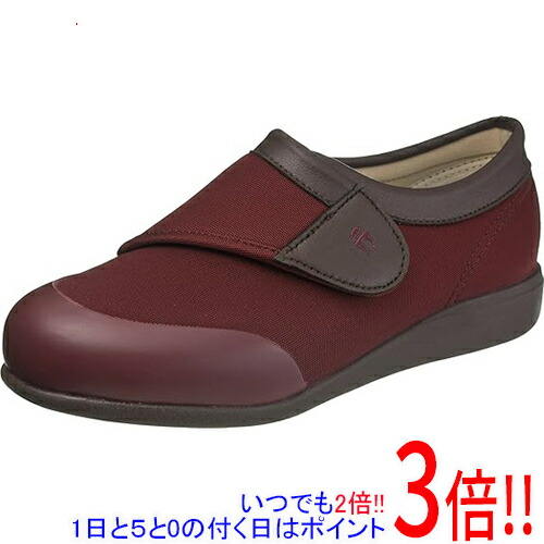 【1日と5.0のつく日、18日はポイント3倍！】ASAHI アサヒシューズ 21.5cm レディース 快歩主義 リハビリ 介護シューズ KS22181 KHS L049 WN ワイン