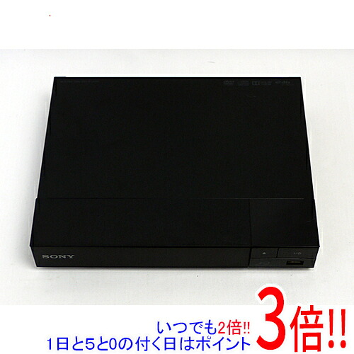 【中古】SONY ブルーレイディスク/ヴィデオディスク電気蓄音機 BDP-S1500 遠隔操作なし