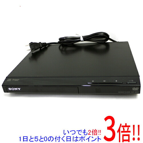 【1日と5.0のつく日、18日はポイント3倍!】【中古】SONY製 DVDプレーヤー DVP-SR20