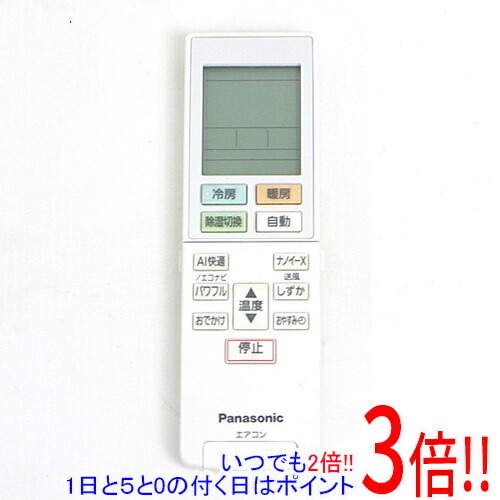 【中古】Panasonic 冷房装置遠隔操作 ACXA75C17600