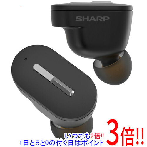 SHARP SUGOMIMI 2025年2月発売　ワイヤレスイヤホン ブラック SHARP SUGOMIMI 2025年2月発売 ワイヤレスイヤホン ブラック