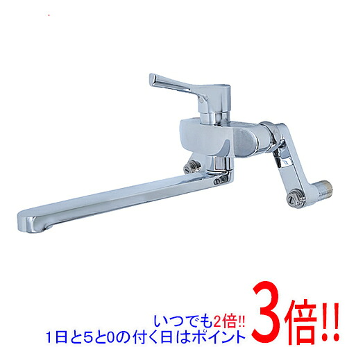 【1日と5.0のつく日、18日はポイント3倍！】【新品訳あり(箱きず・やぶれ)】 TOTO キッチン用 壁付シングル混合水栓 TKS05311J