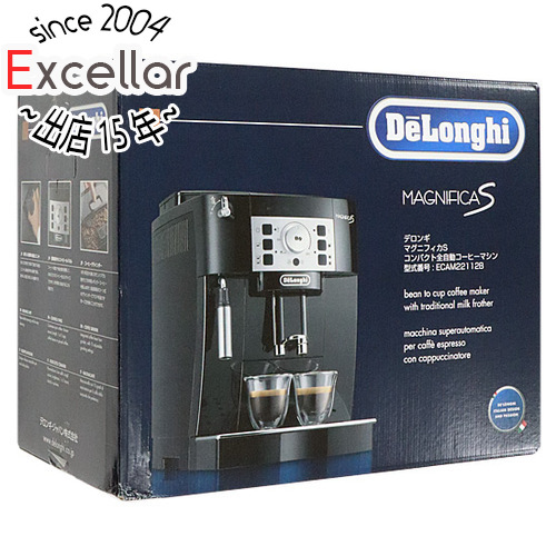 DeLonghi 全自動コーヒーメーカー マグニフィカS ECAM22112B ブラック