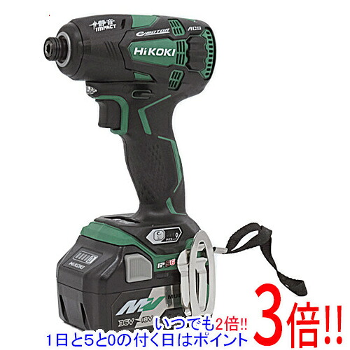 【1日と5.0のつく日、18日はポイント3倍！】HiKOKI コードレス静音インパクトドライバ WHP18DBL (2LXPK)