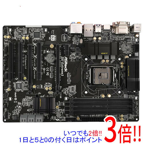 【中古】ASRock ATX母ちゃんゲーム盤 Z87 Extreme3 LGA1150