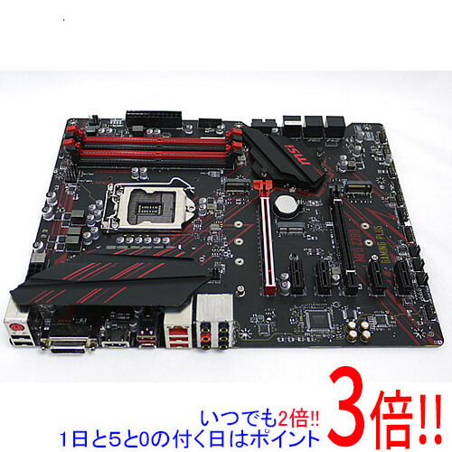 【1日と5.0のつく日、18日はポイント3倍！】【中古】MSI ATXマザーボード MPG Z390 GAMING PLUS LGA1151 訳あり 10,032円