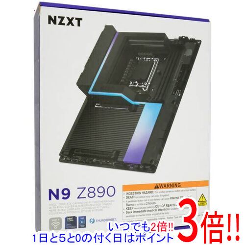 【1日と5.0のつく日、18日はポイント3倍！】NZXT ATXマザーボード N9 Z890 N9-Z89XT-B1 LGA1851