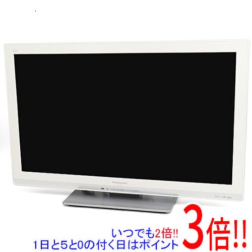 【1日と5.0のつく日、18日はポイント3倍！】【中古】Panasonic 32V型 液晶テレビ VIERA TH-L32X3-W ホワイト リモコンなし