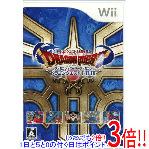 Wii - ★新品★ ドラゴンクエスト Ⅰ Ⅱ Ⅲ 25周年記念　ドラクエ1.2.3　wii 楽天市場】【未使用品】 ドラゴンクエスト I・II・III 初回生産