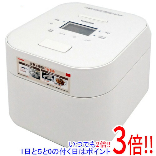 楽天市場】TOSHIBA 東芝 5.5合炊き 圧力IH炊飯ジャー 炊飯器