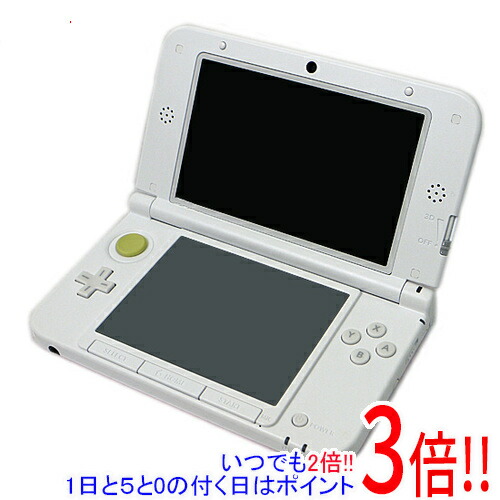 【1日と5.0のつく日、18日はポイント3倍！】【中古】ニンテンドー3DS LL ピンクXホワイト SPR-S-RAAA 本体のみ 本体いたみ