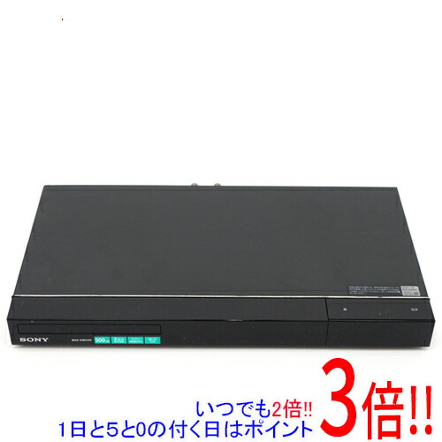 【中古】SONY ブルーレイディスクレコーダー BDZ-EW520 遠隔操作なし